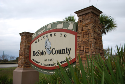 DeSoto County Sign